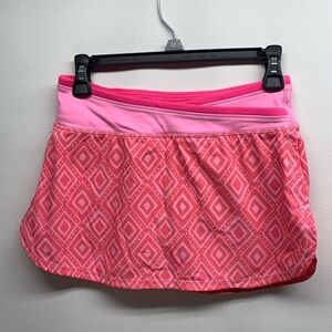 Ivivva girls tennis skirt size 14 pink